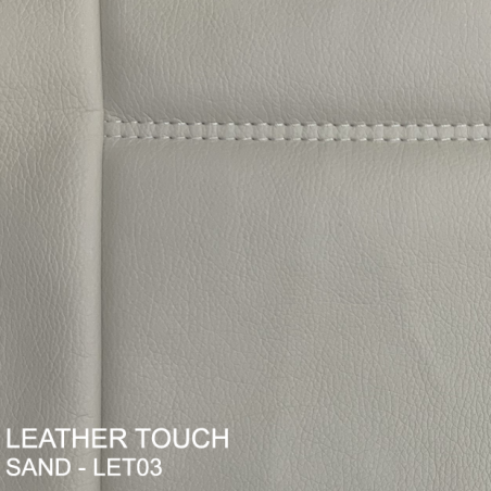 housse de siège leather touch