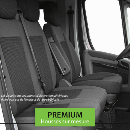 Housses de sièges EXPERT / JUMPY / SCUDO, Sur-mesure Premium