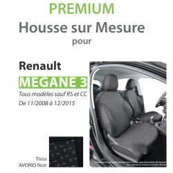 Housse protection voiture sur-mesure Renault Megane 3 CC - COVERMIXT