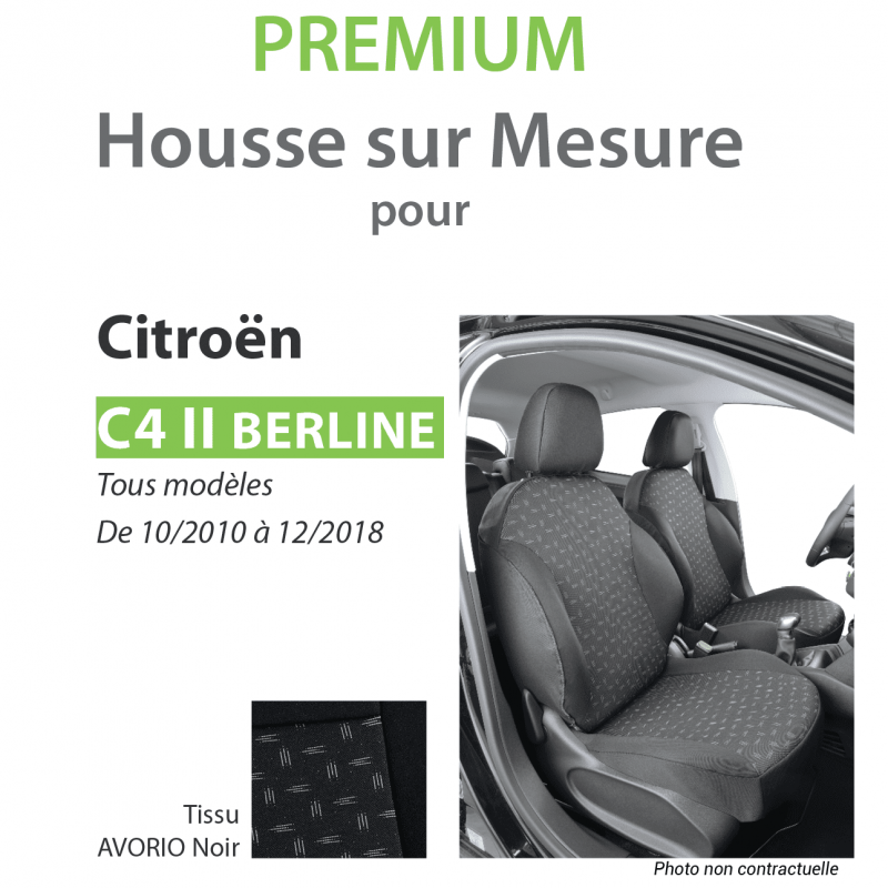 Housse de siège auto sur mesure Citroën C4 Picasso EXCLUSIVE - Housse Auto