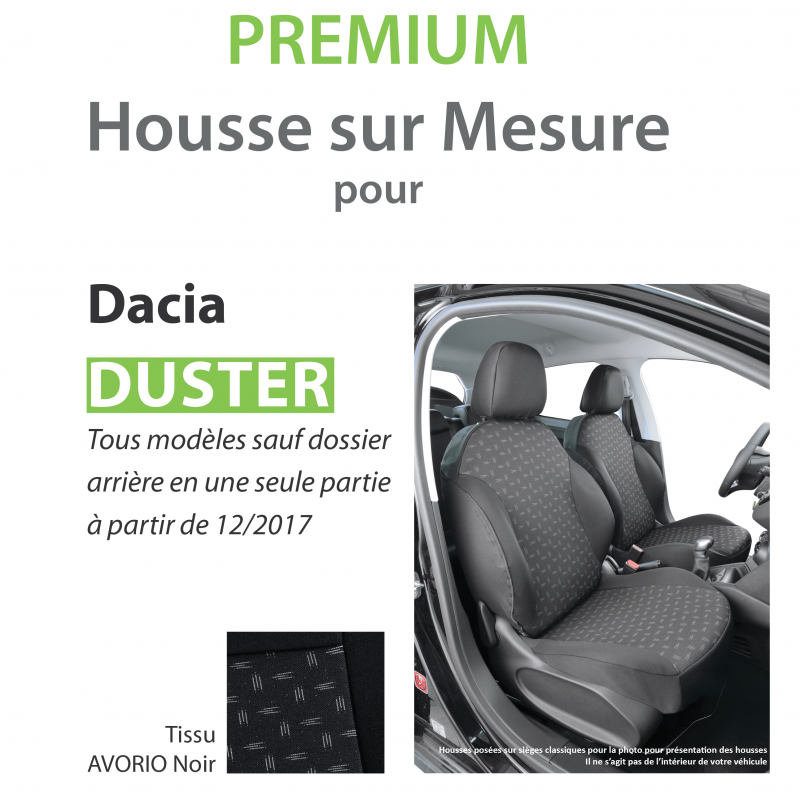 Bâche Dacia Duster (2014 - 2017) sur mesure extérieure - My Housse