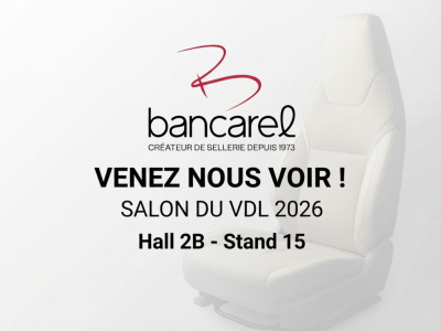 Bancarel Housses at the VDL Show 2026 – Paris Le Bourget (Sept. 26–Oct. 4)